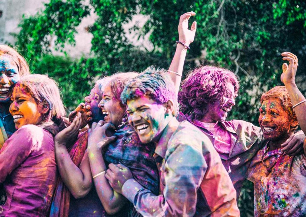Holi is a vibrant and colorful festival in Hinduism.