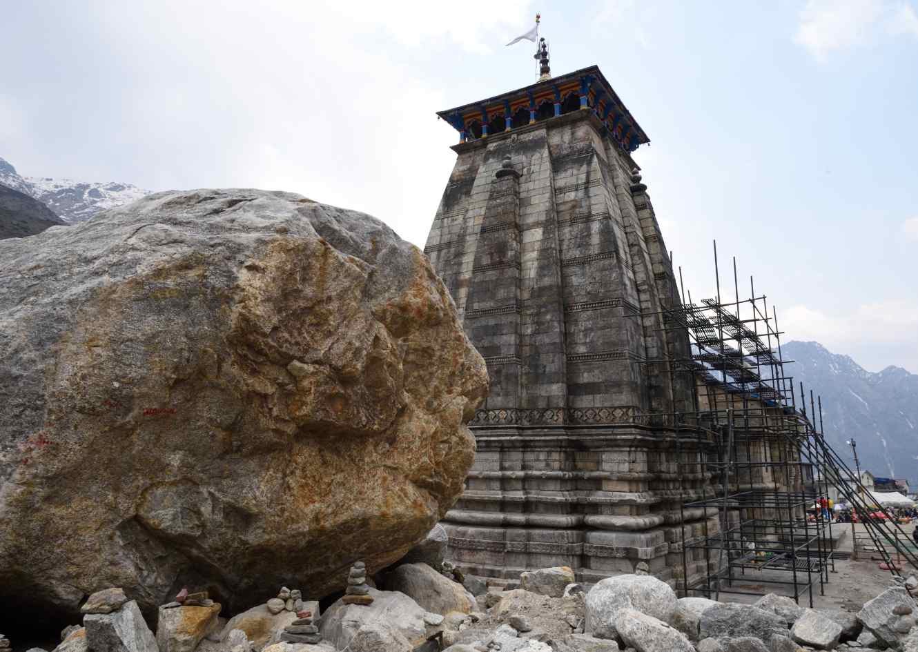 The Divine Boulder That Protected The Kedarnath Temple During The Flash Floods of 2013